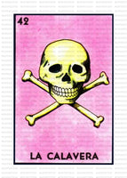 Loteria - LA CALAVERA / ADULT 10 INCHES