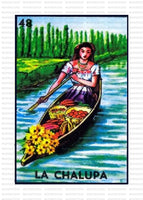 Loteria - LA CHALUPA / ADULT 10 INCHES