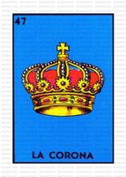 Loteria - LA CORONA / ADULT 10 INCHES
