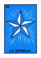 Loteria - LA ESTRELLA / ADULT 10 INCHES