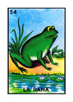 Loteria - LA RANA / ADULT 10 INCHES