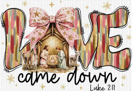 Love Came Down Pink