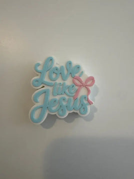 Love Like Jesus Straw topper