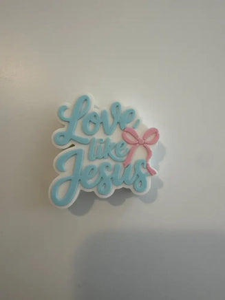 Love Like Jesus Straw topper