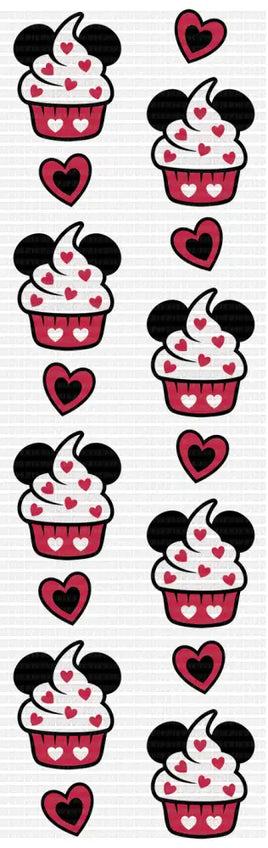 Love Mouse Cupcakes Pen Wrap