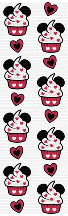 Love Mouse Cupcakes Pen Wrap