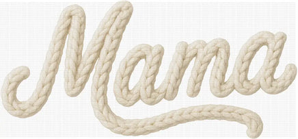 Mama Faux Yarn