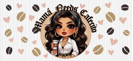 Mama Needs Cafecito UV Wrap