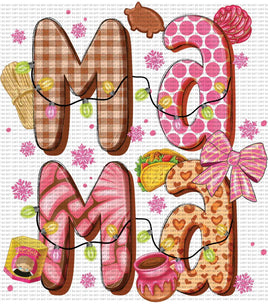 Mama pink christmas