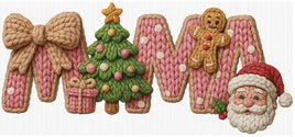 Mama Pink Christmas Faux Yarn