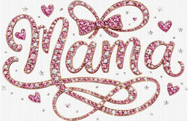 Mama Pink Rhinestone