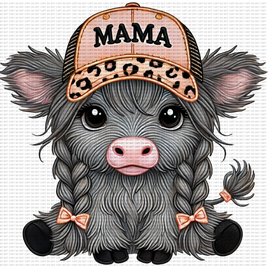 Mama Cute Cow