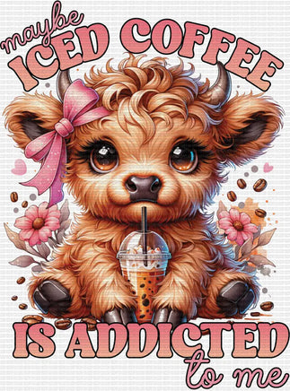 Maybe Iced Coffee is Addicted to Me