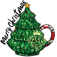 Merry Christmas sequin - sleeve - baby 6 inch / sublimation