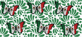 Mexican Butterflies Talavera UV Wrap