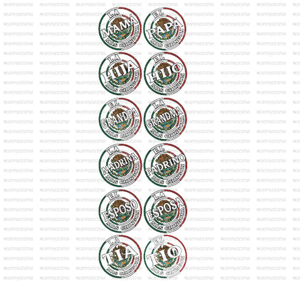 Mexican family gangsheet