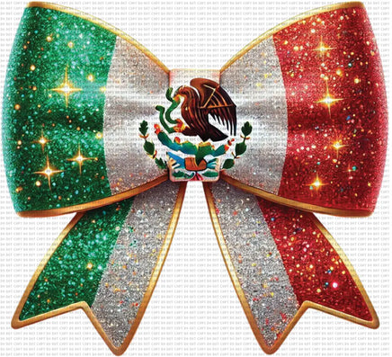 Mexico Glitter Bow