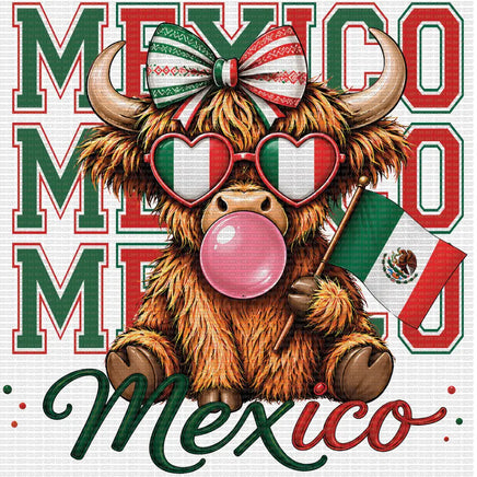 Mexico Highland Cow