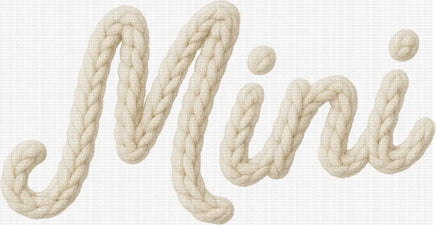 Mini Faux Yarn