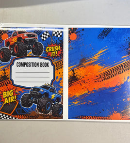 Monster Truck Notebook Cover