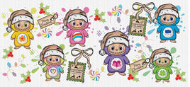 Monsters Christmas Bears UV Wrap