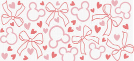Mouse Bows And Hearts UV WRAP
