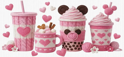Mouse Drinks Faux Yarn UV WRAP