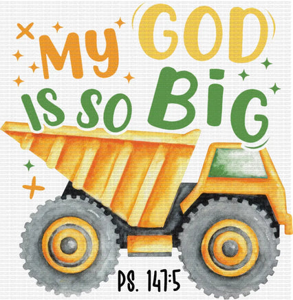 My God Is So Big Truck