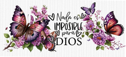 NADA ES IMPOSIBLE PARA DIOS UV WRAP