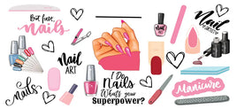 Nail tech UV Wrap