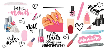 Nail tech UV Wrap