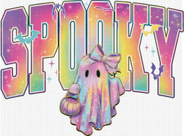 Neon Spooky Ghost