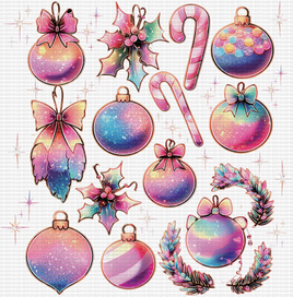 Neon Ornaments