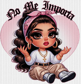 No me importa chicana UV DECAL