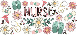 Nurse Floral UV Wrap