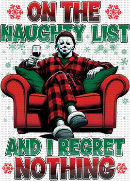 On the naughty list and I regret nothing