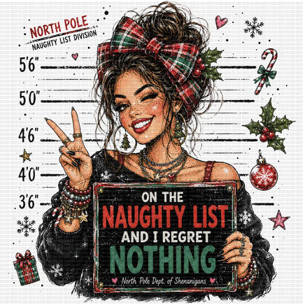 On the naughty list girl