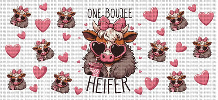 One Boujee Heifer UV Wrap