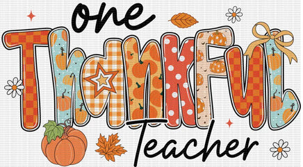 One Thankful Teacher