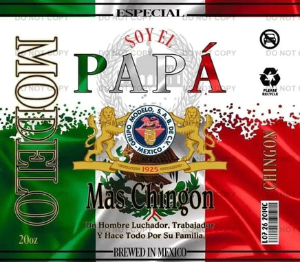 Papa Mexicano tumbler wrap