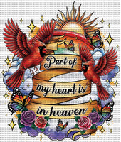 Part of me is in heaven/sleeve - Baby 6 in / DTF