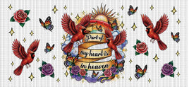 Part of my heart is in heaven UV Wrap