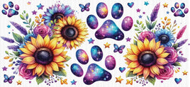 Paws Sunflowers UV Wrap