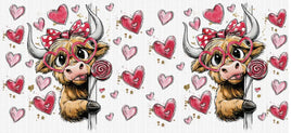 Peek Out Valentine Cow UV WRAP