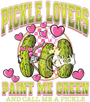 Pickle Lovers (sleeve) - baby 6 inch / Sublimation