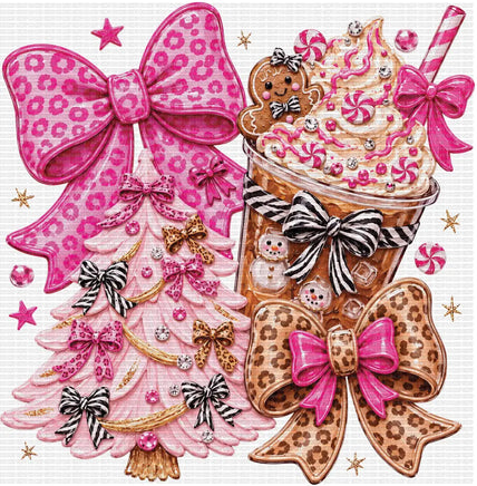 Pink Cheetah Christmas