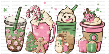 pink gingerbread coffee