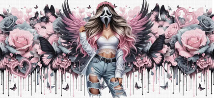 Pink Horror Girl UV WRAP