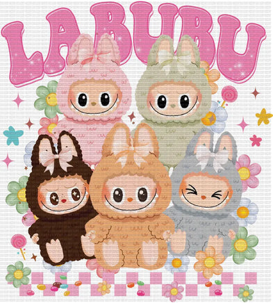 Pink La-Bubu Monsters