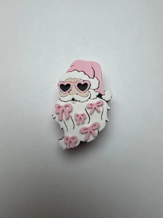 Pink Santa bows